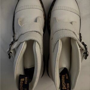 Dr. Martens White Combat Boots